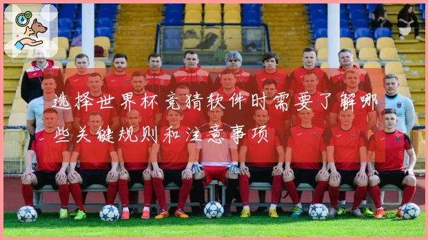 选择世界杯竞猜软件时需要了解哪些关键规则和注意事项